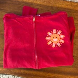Coachella Sunshine Red Hoodie